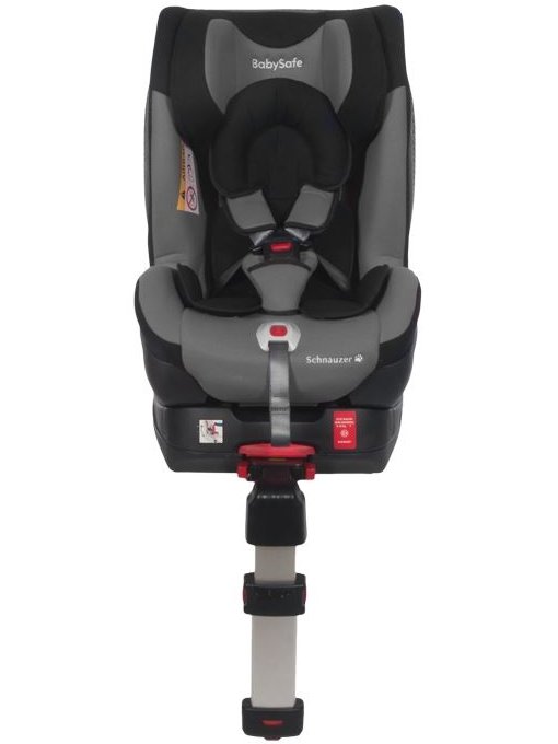 Babysafe Schnauzer Grey Car Seat With Isofix Base 0 4 Years 18 Kg