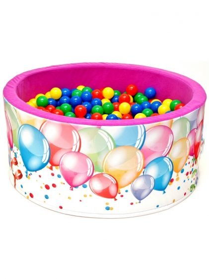 Children's Ball Pool FUN Pink-Balloons