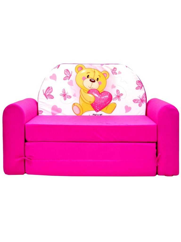 Sofa Bed TIMI PinkTeddyBear PPG4Kids.co.uk Strollers and more!