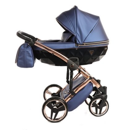 Junama Fluo Line NAVY ROSE GOLD 01 Travel System 2in1 / 3in1 / 4in1