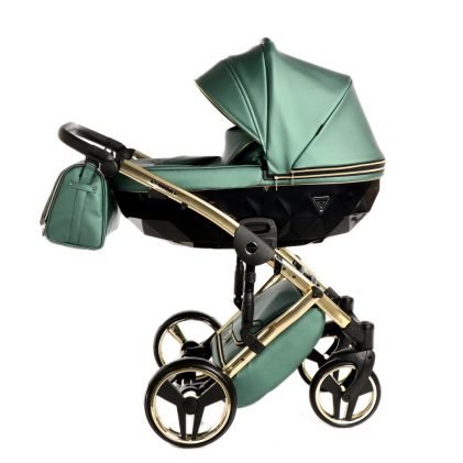 Junama Fluo Line FLUO LINE GREEN GOLD 02 Travel System 2in1 / 3in1 / 4in1