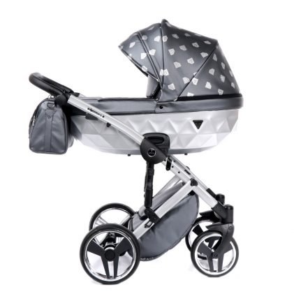 Junama GLOW GRAPHITE SILVER 04 Travel System 2in1 / 3in1 / 4in1