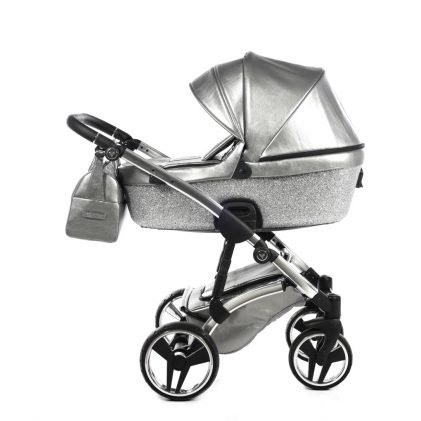 Junama GLITTER SILVER 03 Travel System 2in1 / 3in1 / 4in1