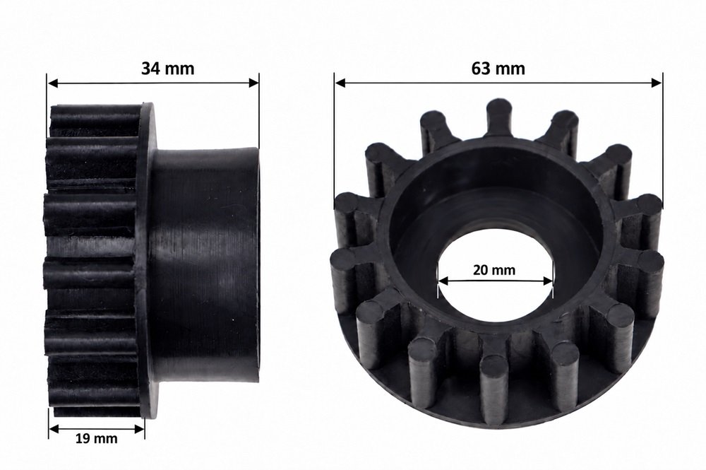 Replacement Pram Rear Wheel Brake Sprockets