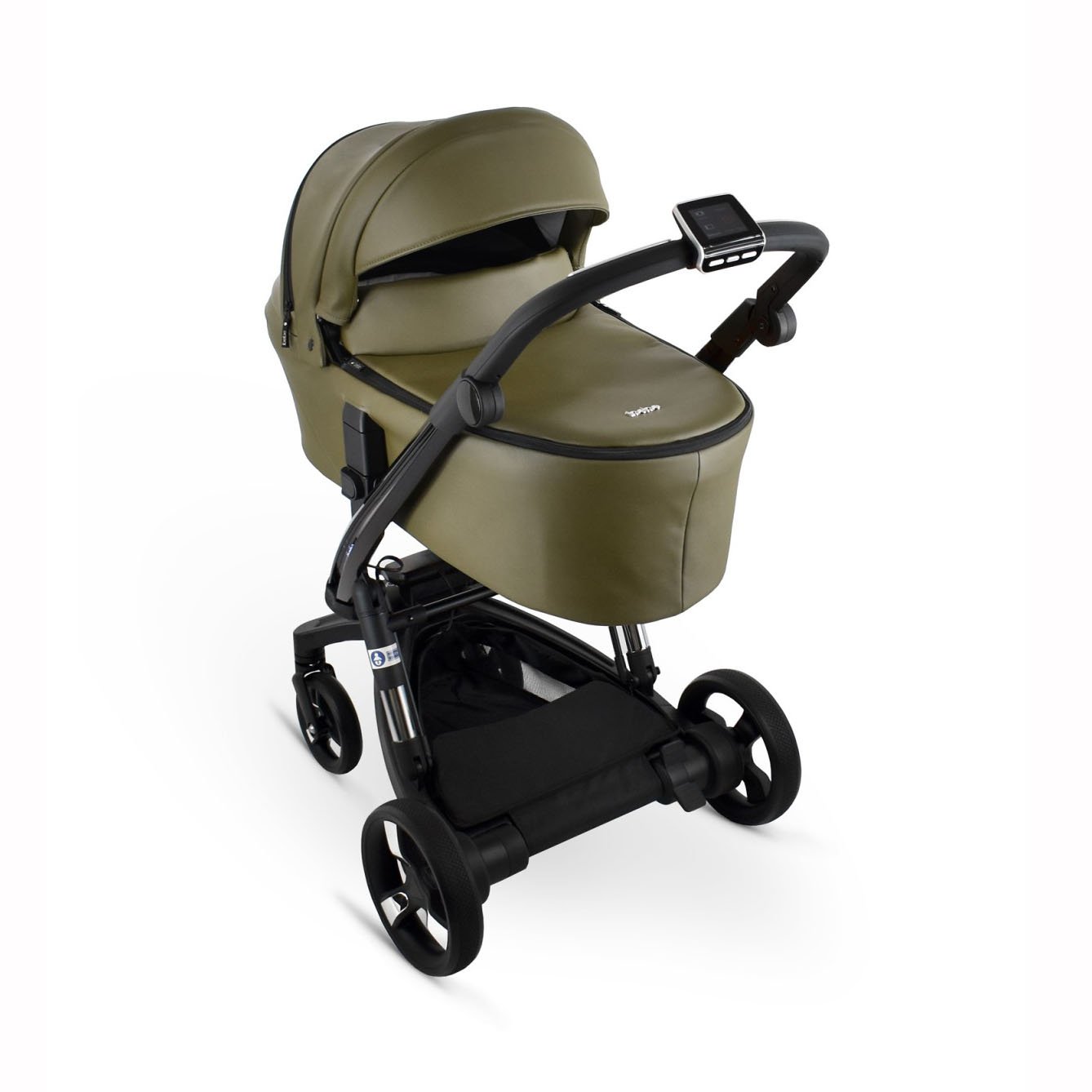 stroller-with-electronic-brake-and-istopdrive-power-steering-ibebe-eco-leather-khaki (2)