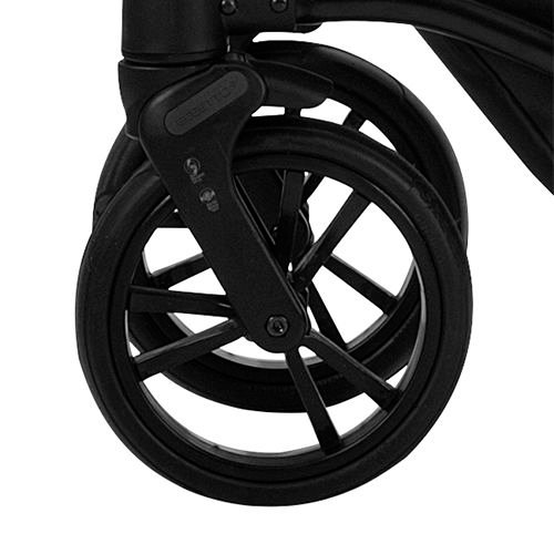 Bebetto Stroller Front Wheel with Fork 3V Black